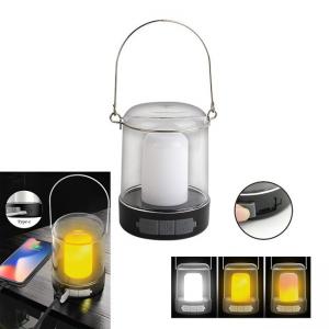 China 112x95x128mm Small Camping Lantern Plastic Outdoor Candle Lanterns 200g 33pcs SMD2835 LEDs Pure White on sale