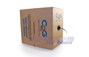 Wholesale 24 AWG Solid Copper Conductor UTP CAT5E with PVC Jacket for Security Camera from china suppliers