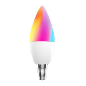 Wholesale Tuya AC100V 240V Voice Control Light Bulb 4.5W 350LM 2700K-6500K Dimmable Multicolor from china suppliers