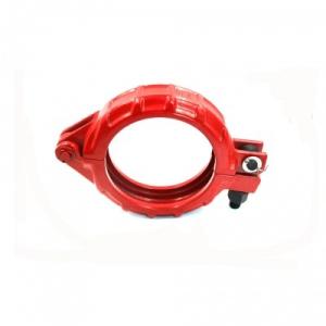 Wholesale Red Anti Rust Forged Concrete Pump Pipe Clamp Concrete Pump Spares from china suppliers