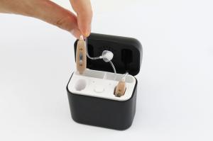 Wholesale Wireless Charging Crystal BTE Hearing Aid FDA Ear Sound Amplifier Hearing Aid Device from china suppliers