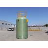 Buy cheap High Strength Food Brewing FRP Storage Tank Filament Winding Vertical from wholesalers