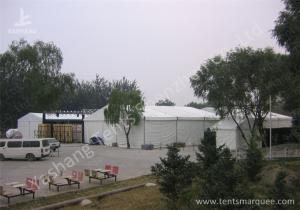 Wholesale 12M Water Proof White Fabric Cover Outdoor Event Tent for Movie Project from china suppliers