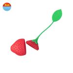 Best cute strawberry shape tea strainer filter travel buddy non plastic loose