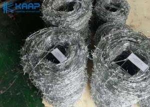 Wholesale Prison Razor Barbed Wire , Razor Wire Mesh Hot Dipped Galvanized Treatment from china suppliers