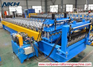 Wholesale High Speed Roof Tile Roll Forming Machine Hydraulic Tile Pressing For Roof Panel from china suppliers