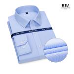Digital Printing Fashion Men's Slim Fit Long-sleeved Shirt for Autumn Business