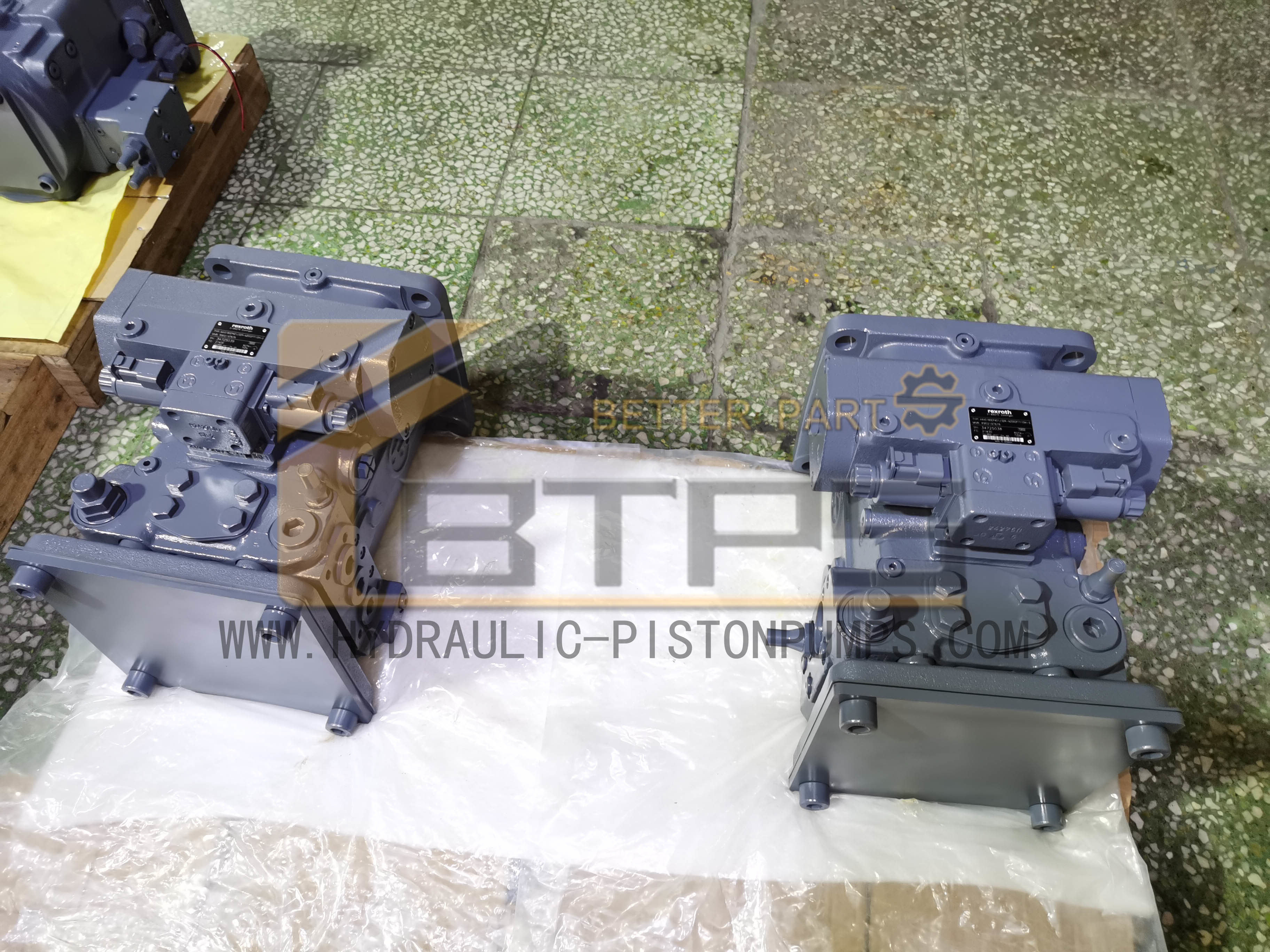 R900020805 Axial Piston Variable Pump AA4VG125 Series 32 Rexroth A4VG180EP4D1_32R-NZD02F711DH-S