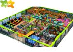 Professional Soft Indoor Commercial Playground Equipment / Jump Trampoline Park