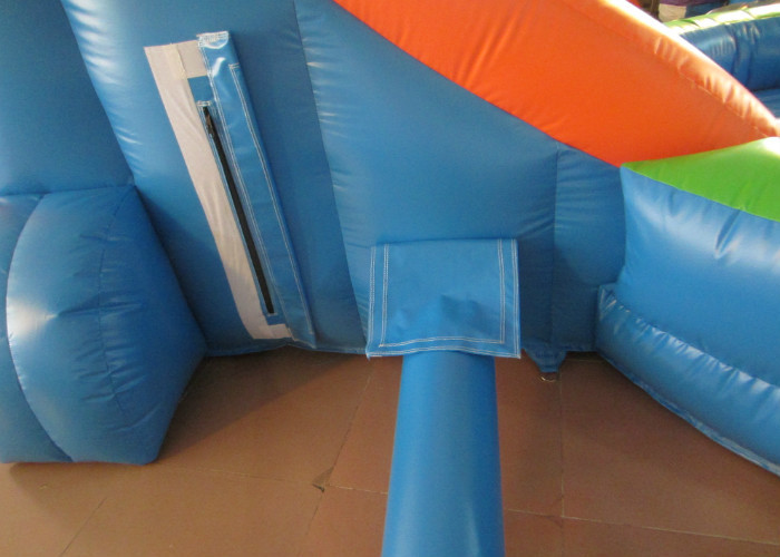 Simplest inflatable water slide inflatable short slide with pool for children outdoor water slide