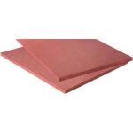 8mm HDF Melamine Wood Grain Veneer Slot MDF Board for Thailand WBP Glue Hard