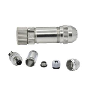 Wholesale IP67/IP68 Waterproof M8 Cable Connector For Male Female Plug Connection Efficiency from china suppliers