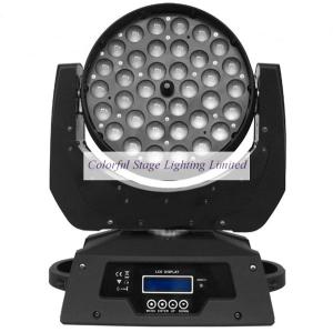 Wholesale 36x10W RGBW 4 in 1 LED Moving Head Wash Zoom from china suppliers