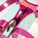 Cold Resistant Clear TPU Holographic Tote Bag With Handle