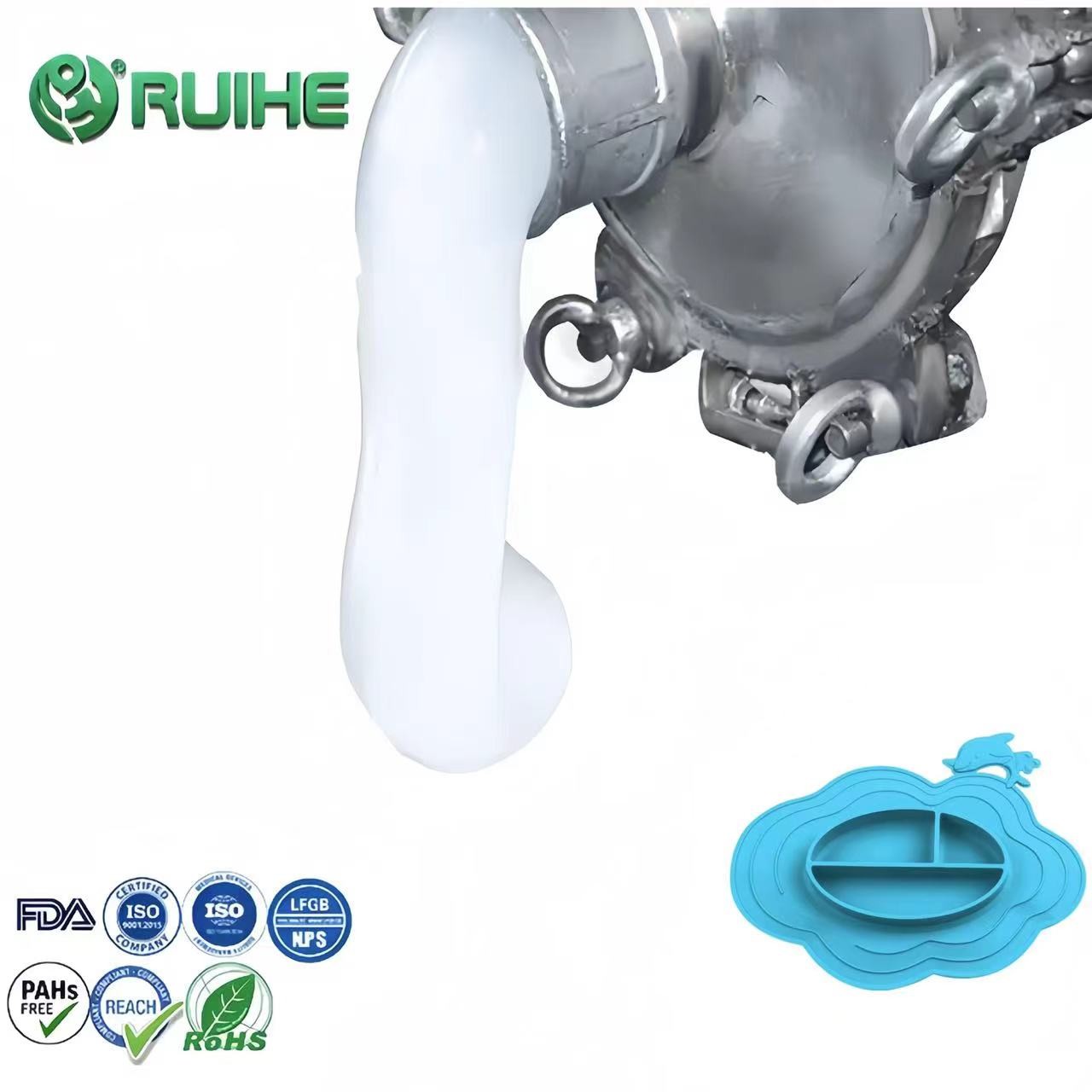 Heat Resistant LSR Liquid Silicone Rubber With Superior Strength And Flexibility