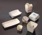 Hot Air Glue Hamburger Paper Box Making Machine 50pcs/Min