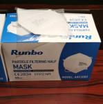 Runbo Brand CE Certificate Antiviral FFP2 Dust Mask Disposable Customized Size