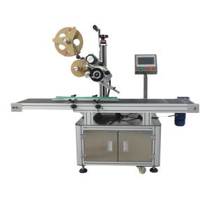 Wholesale Plastic Packaging Material BOPP Pouch Glass Board Labeling Machine for Garbage Bags from china suppliers