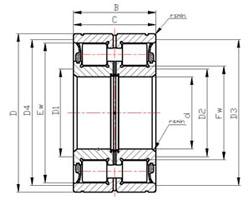 Wholesale SL series roller bearings SL0450 Series Cylindrical Roller Bearings SL045052-PP from china suppliers