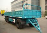 40T Capacity Multifunction 30ft Drawbar Drop Side truck Trailer