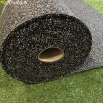 High Density 20mm Gym Room Rubber Granules Gym Floor Roll Tiles for Unisex