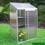 58x98x187CM Polycarbonate Board Greenhouse， Easily to install without special