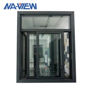 Wholesale Guangdong NAVIEW Residential Aluminum Double Glazed Black Aluminium Frames Sliding Window from china suppliers