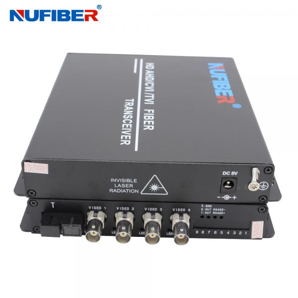 4BNC Fiber Coaxial Video Converter