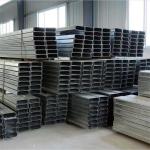 6-12m C Channel Galvanized Steel High Strength Metal For Building Materials