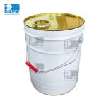 20L Decorating Paint Can Tin Round For Edible Oil / Musterd Oil
