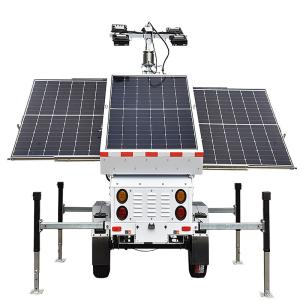 Wholesale Trailer Standard US / AU / EU Industrial Light Tower 360 Rotation LED Tower Lighting Panel Lifting 30°-38° Electric Lifting from china suppliers