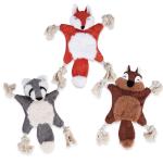 Skin Friendly Creative Pets Plush Toys Dog Biting Hemp Rope Toy Breathable