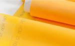 90T-48 Polyester Printing Screen Yellow Color 48 Micron Thread Heat Resistance