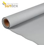Acids Chemical Resistant PU Coated Fiberglass Fabric Weatherproof Water