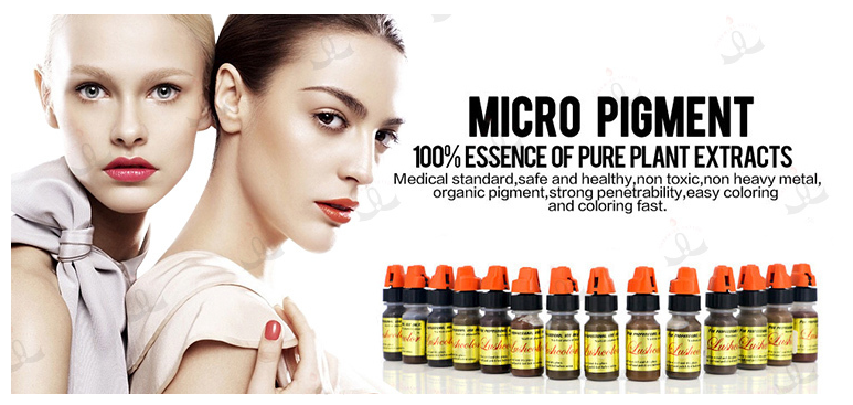 YD Brand Semi Permanent Makeup Microblading Pigment Liquid pigment Tattoo Ink With Color Fastly