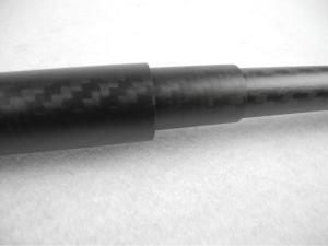 Wholesale 3K Section 3 pipe Carbon Fiber Telescopic Pole with twill carbon fiber casing from china suppliers