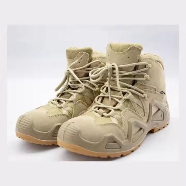 Wholesale Anti slip Combat Jungle Split Suede Outsole PU Rubber Tactical Boots