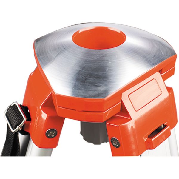 Red Color Survey Equipment Tripod Stand Aluminum Material 16000mm Extended