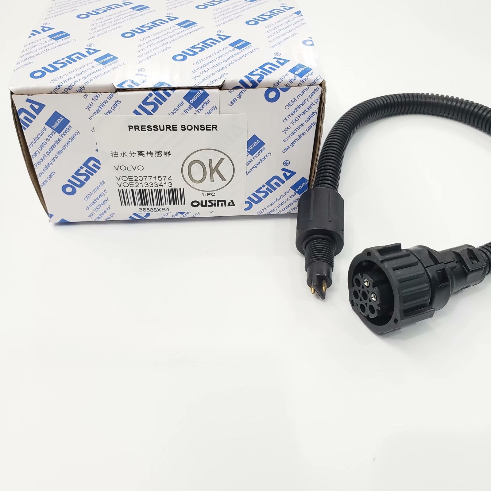 OUSIMA Fuel Water Separator Sensor VOE20771574 VOE21333413 For Excavator