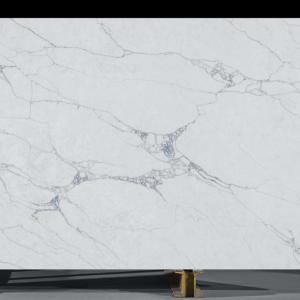 Wholesale Calacatta Classical Polished Honed White Quartz Stone Veneer White Quartzite Slabs For Benchtop from china suppliers