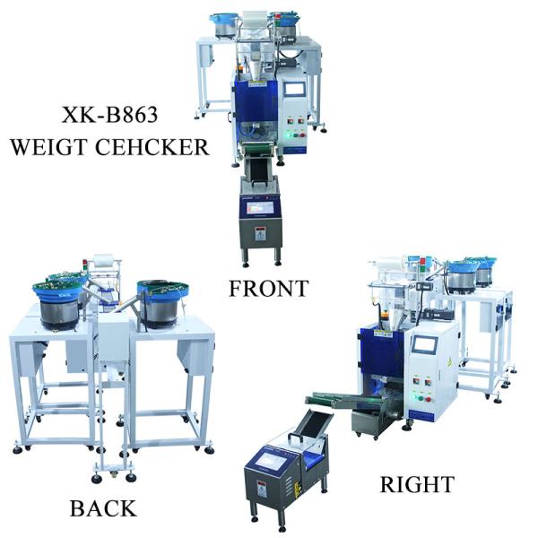 Automatic Weighing Machine Individual Butter Cutting Machine Nut Counting Sealer