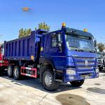 6x4 371hp 10 Wheeler Sinotruk Dump Truck , Second Hand Howo Dumper Truck