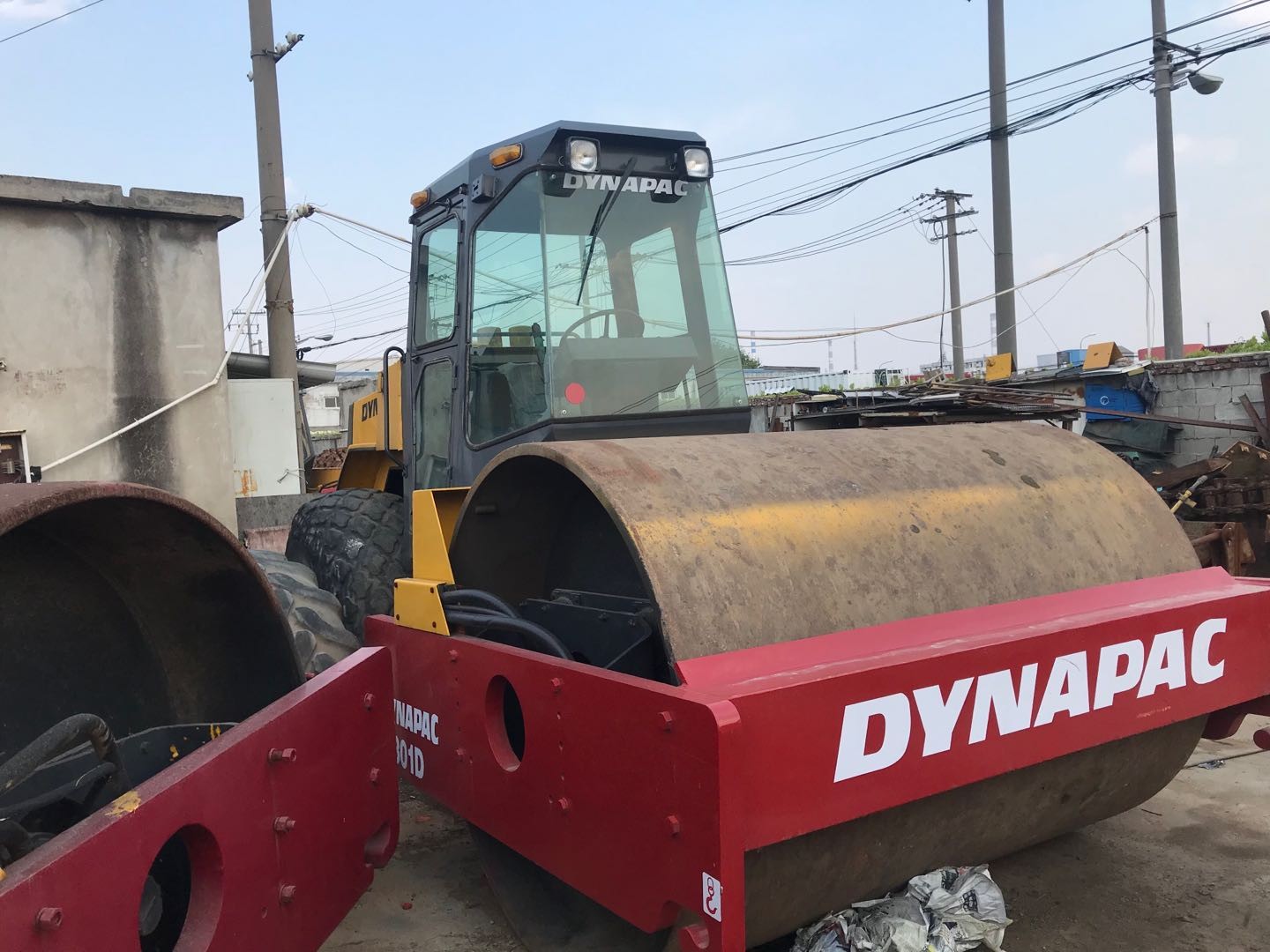 Used Road Roller Dynapac CA301D Single Drum Roller Hot Sale/Used Dynapac Compactor In Excellent Condition