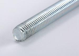 China High Tensile Zinc Plated Steel  Threaded Rods And Studs , Long Fully Threaded Rod 1m-3m on sale