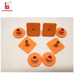 Wholesale 33mm 33mm Square Pig Sheep Hog Livestock Ear Tags With Metal Tip For Farm Management from china suppliers