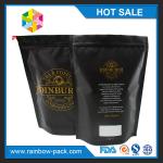custom foil moisture permeable Stand up matte finished cookies bag