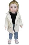 ODM 22 Inches American Cute Reborn Doll Fashionable Style Customized