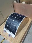 2022 Innovative Product Semi Flexible Solar Panel ZW-100W-18V-F PET Thin Film