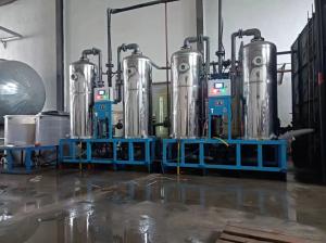 Wholesale FRP Automatic Dual Tank Water Softener Systems 1-100T/H Capacity Carbon Steel Construction from china suppliers