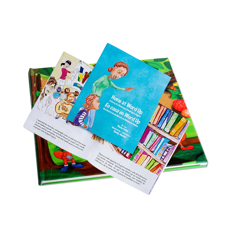 OEM Hardcover Book Printing Manga Custom Coupon Book Printing